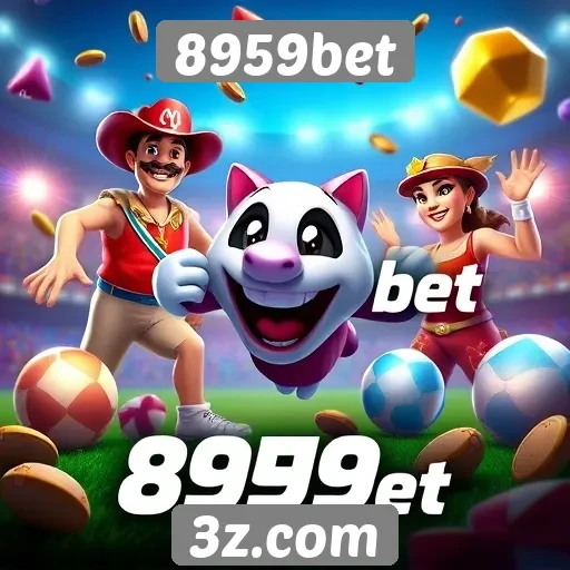 Variedade de jogos disponíveis no 8959bet