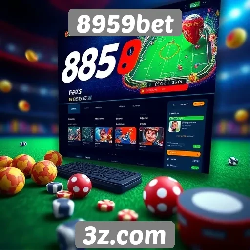 Impacto do design do site na jogabilidade do 8959bet